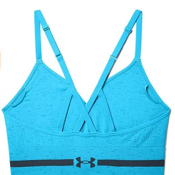 NWT Under Armour Women's Seamless Low Impact sports bra X-Small - Picture 3 of 7